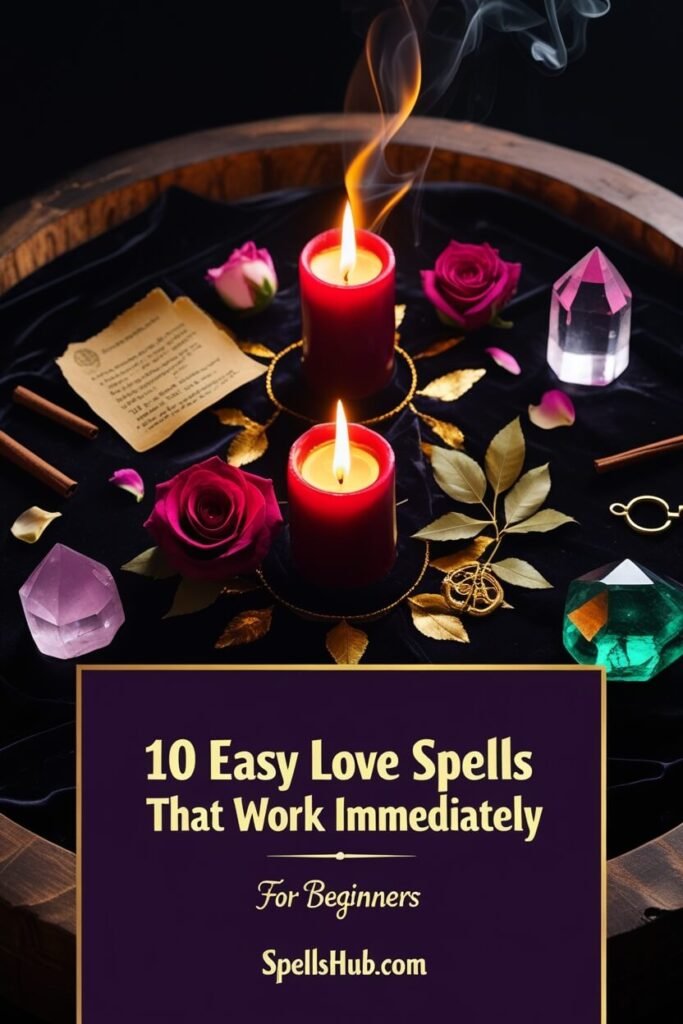 Easy Love Spells That Work Immediately For Beginners