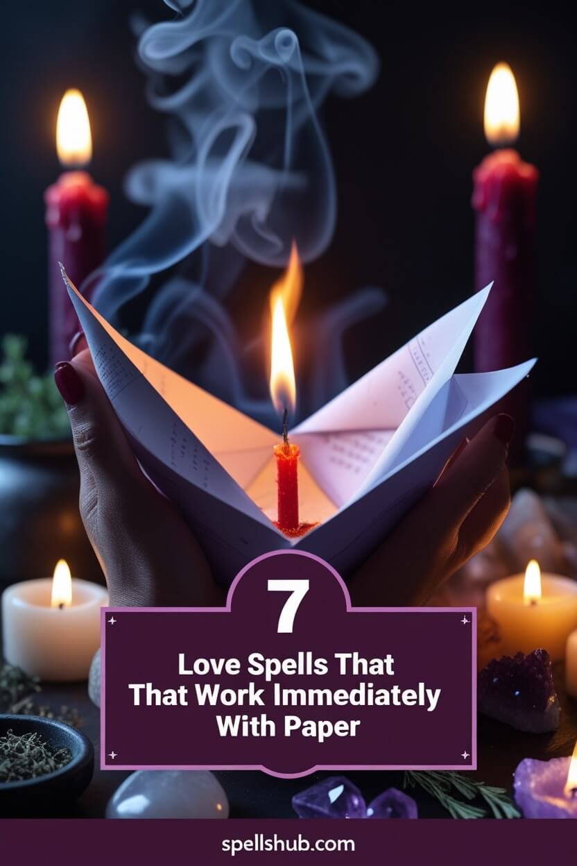 How Do Love Spells That Work Immediately With Paper work