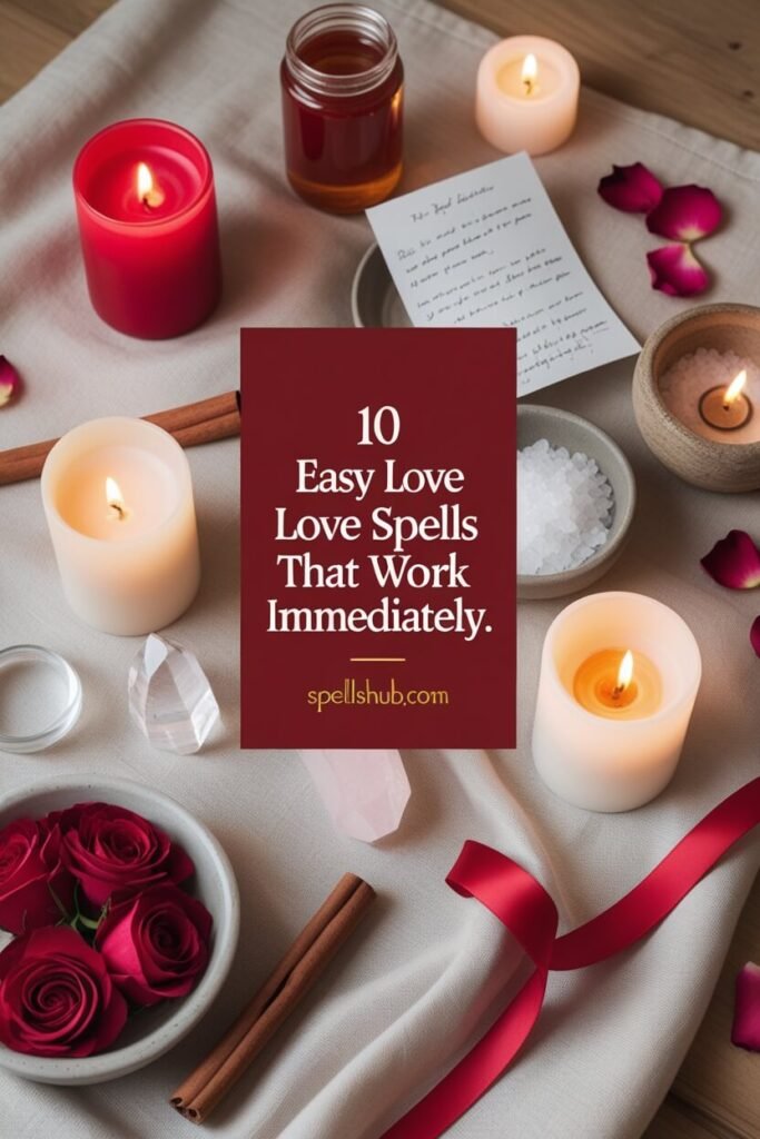 How to Combine The Easy Love Spells for Faster Results