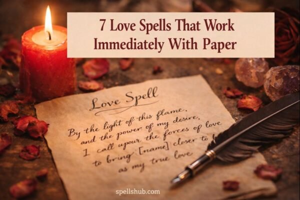 7 Love Spells That Work Immediately With Paper