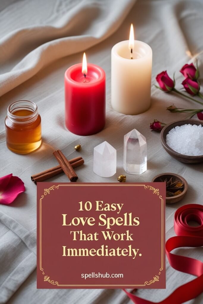 What to Expect After Casting One Of These 10 Easy Love Spells