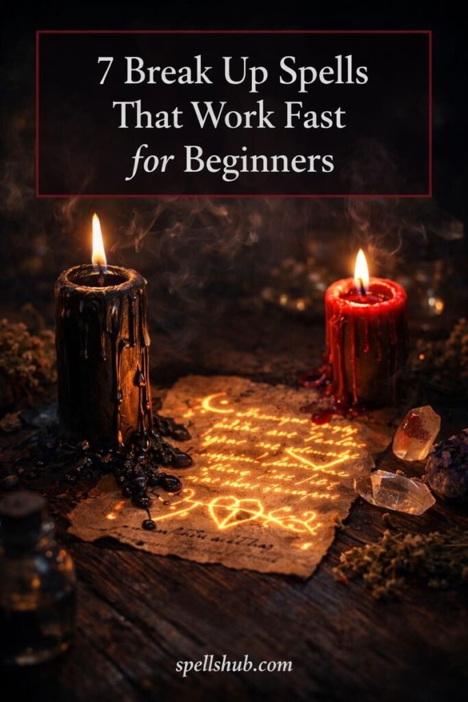 Cast Break Up Spells